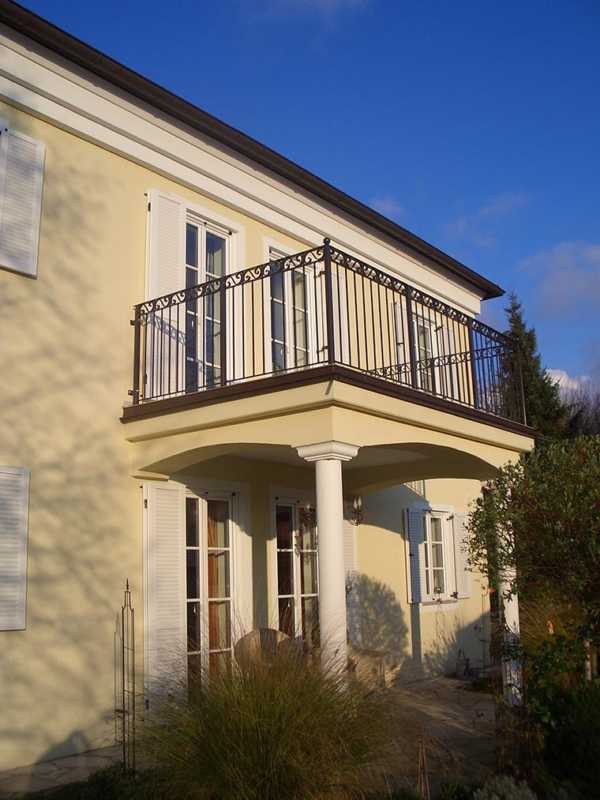 Verzinktes und pulverbeschichtetes Balkongeländer