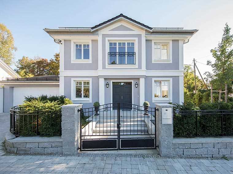 Verzinktes und pulverbeschichtetes Balkongeländer