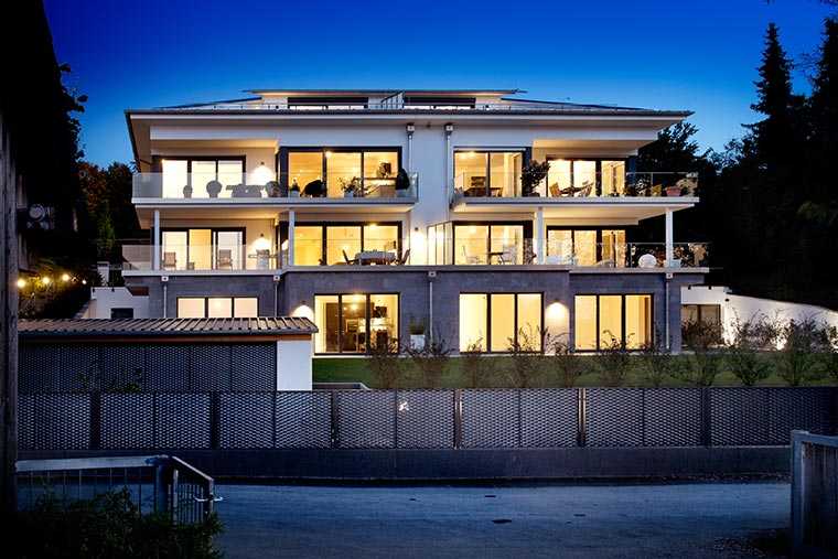 Balkongeländer aus Ganzglas