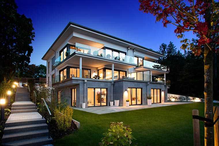 Balkongeländer aus Ganzglas