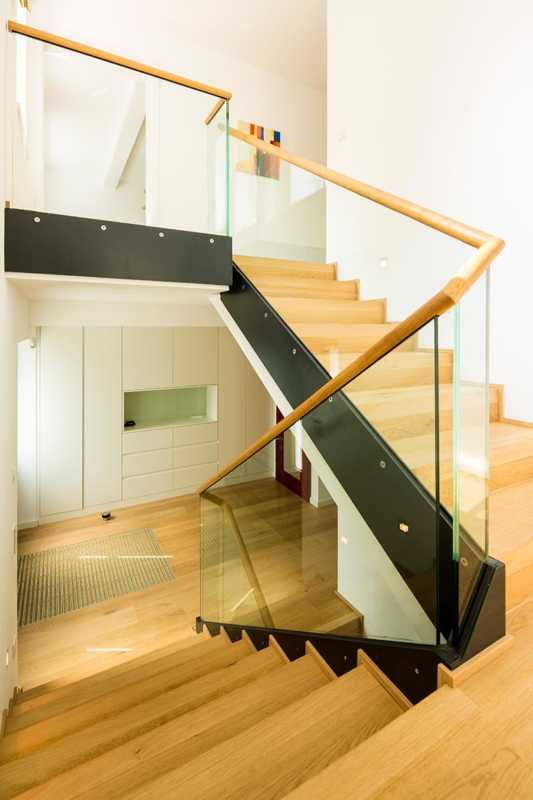 Ganzglas Treppengeländer